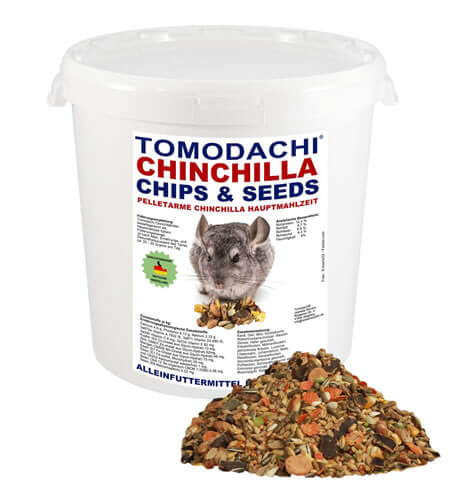 Tomodachi Chinchillafutter - gesundes und artgerechtes Alleinfutter für alle Chinchillas